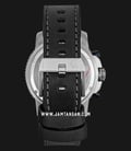 Alexandre Christie AC 6509 MC LTUBU Sport Chronograph Men Blue Dial Black Leather Strap-2