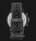 Alexandre Christie AC 6520 MC LEPBA Chronograph Black Dial Black Leather Strap-2