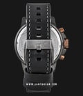 Alexandre Christie AC 6520 MC LGUBU Chronograph Black Dial Black Leather Strap-2