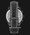 Alexandre Christie AC 6550 MC LIPBA Nanoceram Chronograph Black Dial Black Leather Strap-2