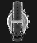 Alexandre Christie AC 6550 MC LSSSL Nanoceram Chronograph Silver Dial Black Leather Strap-2