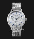 Alexandre Christie Classic AC 6570 MF BSSSL Men Silver Dial Mesh Stainless Steel Strap-0