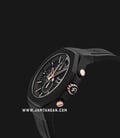 Alexandre Christie Sport AC 6590 MC RIPBARG Chronograph Men Black Dial Black Rubber Strap-1