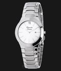 Alexandre Christie AC 8028 LD BSSSL Ladies White Dial Stainless Steel-0