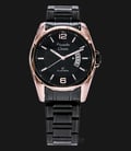 Alexandre Christie Classic Steel AC 8289 MD BBRBA Black Dial Stainless Steel Strap-0