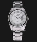 Alexandre Christie Classic Steel AC 8289 MD BSSSL White Dial Stainless Steel Strap-0
