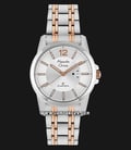 Alexandre Christie AC 8325 MD BTRSL Men Silver Dial Dual Tone Stainless Steel-0