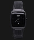 Alexandre Christie Tranquility AC 8329 LD BIPBA Black Dial Stainless Steel Mesh Strap-0