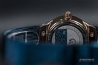 Alexandre Christie Tranquility AC 8331 BURBU Couple Blue Dial Blue Stainless Steel Strap-5