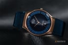 Alexandre Christie Tranquility AC 8331 BURBU Couple Blue Dial Blue Stainless Steel Strap-6