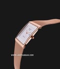 Alexandre Christie Tranquility AC 8333 MD BRGSL White Dial Rose Gold Stainless Steel Mesh Strap-1