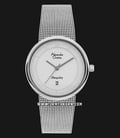 Alexandre Christie AC 8334 LD BSSSL Ladies White Dial Stainless Steel-0