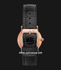 Alexandre Christie Classic AC 8344 LD LBRBO Ladies Brown Sunray Dial Black Leather Strap-2