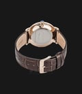 Alexandre Christie Classic AC 8344 MD LCGGN Men Biege Sunray Dial Brown Leather Strap-2