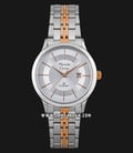 Alexandre Christie Classic Steel AC 8348 LD BTRSL Ladies Silver Dial Dual Tone Stainless Steel Strap-0