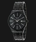Alexandre Christie Classic Steel AC 8348 MD BIPBA Black Dial Stainless Steel Strap-0