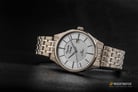 Alexandre Christie AC 8453 MD BCGCN Classic Man Silver Pattern Dial Soft Gold Stainless Steel -3