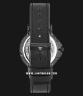 Alexandre Christie AC 8458 MS LIPBAIV Man Sport Black Dial Black Leather Strap-2