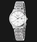 Alexandre Christie AC 8472 LD BSSSL Ladies Classic White Dial Stainless Steel-0