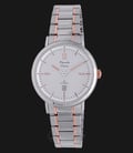 Alexandre Christie AC 8499 LD BTRSL Woman Classic White Dial Stainless Steel-0