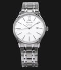 Alexandre Christie AC 8504 MD BSSSL Men Classic White Dial Stainless Steel-0