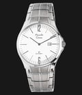 Alexandre Christie AC 8507 MD BSSSL Classic Men White Dial Stainless Steel-0