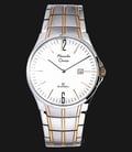 Alexandre Christie AC 8507 MD BTRSL Classic Men White Dial Dual-tone Stainless Steel-0