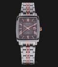 Alexandre Christie AC 8512 LD BTRRG Brown Dial Stainless Steel-0