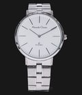 Alexandre Christie AC 8513 MH BSSSL White Dial Stainless Steel-0