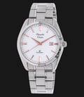 Alexandre Christie Classic Steel AC 8515 MD BSSSLRG White Dial Stainless Steel Strap-0