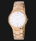 Alexandre Christie AC 8518 LH BRGSL Asteria Ladies White Dial Rose-Gold Stainless Steel-0