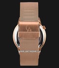 Alexandre Christie AC 8519 LS BRGSL Ladies Silver Dial Rose Gold Stainless Steel Strap-2