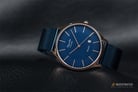 Alexandre Christie Tranquility AC 8522 BURBU Couple Blue Dial Blue Stainless Steel Strap-6