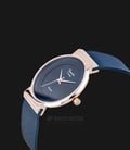Alexandre Christie Tranquility AC 8523 LD BURBU Ladies Blue Dial Blue Stainless Steel Strap-1