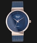 Alexandre Christie Tranquility AC 8523 MD BURBU Men Blue Dial Blue Stainless Steel Strap-0