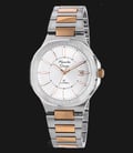 Alexandre Christie AC 8524 MD BTRSL Men Classic White Dial Dual-tone Stainless Steel-0