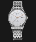 Alexandre Christie AC 8525 MD BSSSL Men Classic White Dial Stainless Steel-0