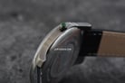 Alexandre Christie Signature AC 8532 MH LIGGN Green Theme Dial Black Leather Strap-7