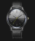 Alexandre Christie AC 8532 MH LIPBA Signature Watch Black Dial Black Leather Strap-0