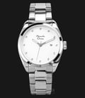 Alexandre Christie AC 8534 MD BSSSL Man White Dial Stainless Steel-0