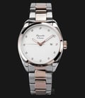 Alexandre Christie AC 8534 MD BTCSL Man White Dial Dual-tone Stainless Steel-0