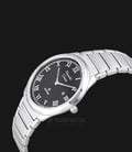 Alexandre Christie Classic AC 8538 BSSBA Couple Black Dial Stainless Steel Strap-1