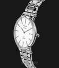 Alexandre Christie AC 8539 LD BSSSL Ladies White Dial Sapphire Stainless Steel-1