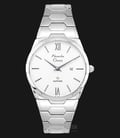 Alexandre Christie Classic AC 8542 LD BSSSL Ladies White Dial Stainless Steel Strap-0