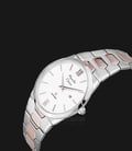Alexandre Christie Classic AC 8542 LD BTRSL Ladies White Dial Dual Tone Stainless Steel Strap-1