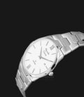 Alexandre Christie Classic AC 8542 MD BSSSL Men White Dial Stainless Steel Strap-1