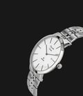 Alexandre Christie AC 8543 BSSSL Couple White Dial Stainless Steel Strap-1
