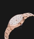 Alexandre Christie Classic AC 8544 LD BRGSL Ladies Silver Dial Rose Gold Stainless Steel Strap-1