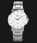 Alexandre Christie AC 8545 MD BSSSL Man Sapphire Glass White Dial Stainless Steel-0