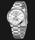 Alexandre Christie AC 8546 LS BSSSL Ladies Silver Dial Sapphire Stainless Steel-0